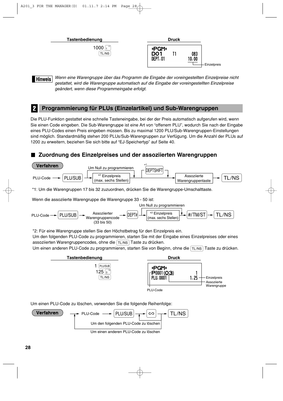 Pd s | Sharp XE-A201 User Manual | Page 98 / 276