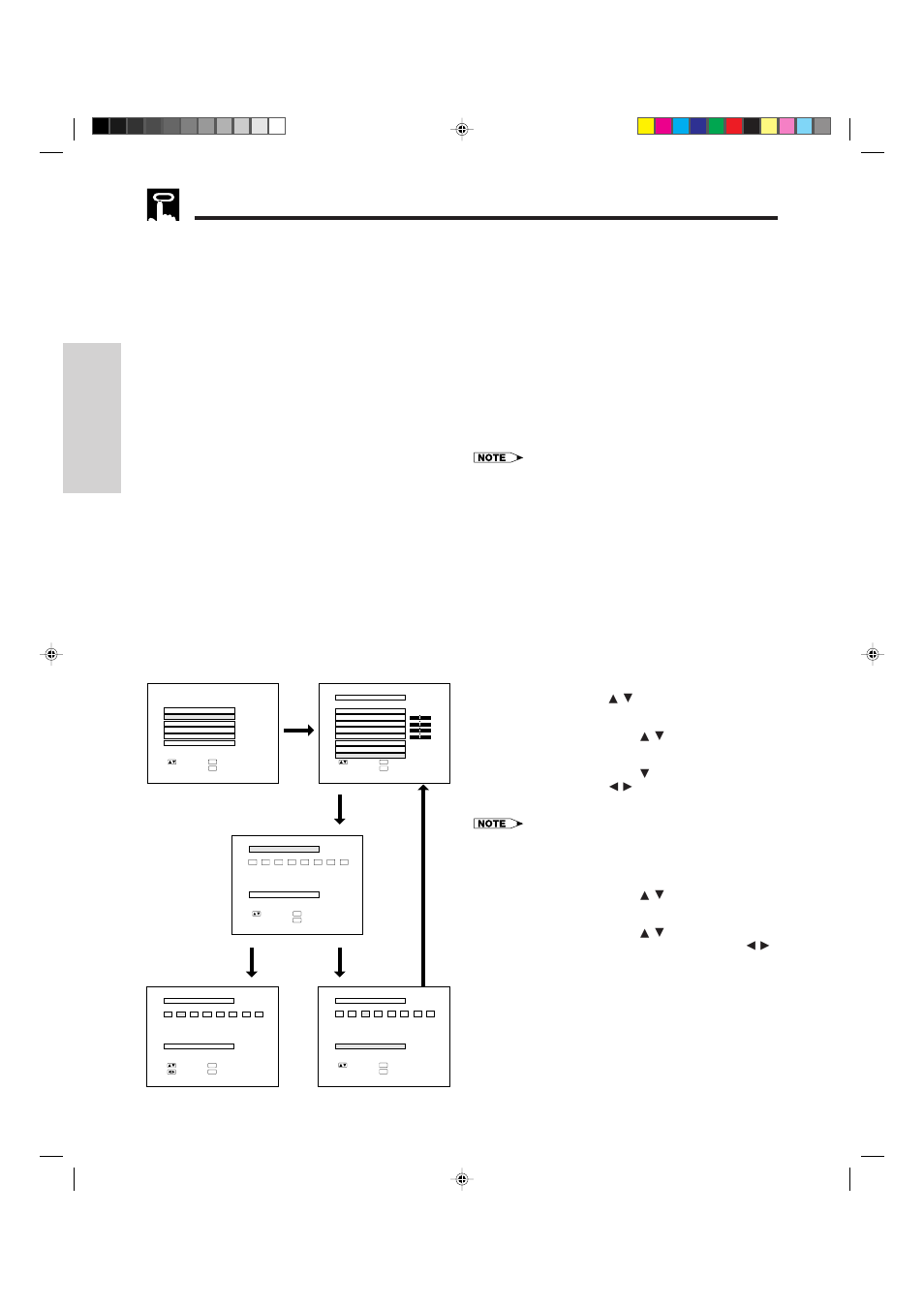 Initial reset, A. customizing the rgb input adjustment settings, Computer adjustments | On-screen display | Sharp XG-NV4SU User Manual | Page 18 / 40