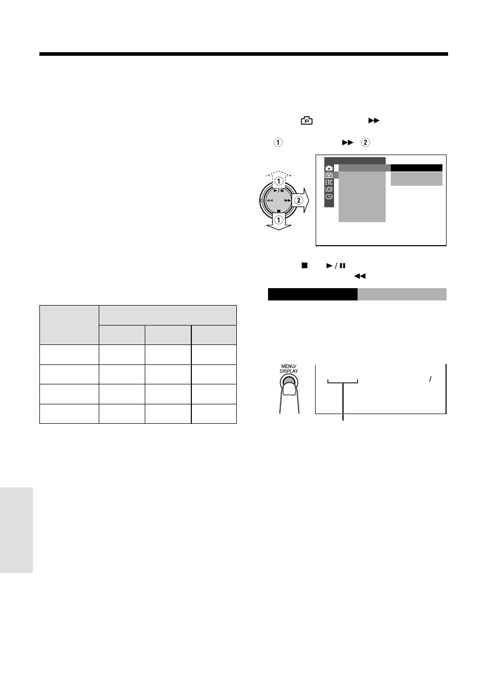 Selecting the picture resolution, Re c mode normal, Smartmedia card features camera recording | Type of resolution settings | Sharp VL-WD450U User Manual | Page 90 / 120