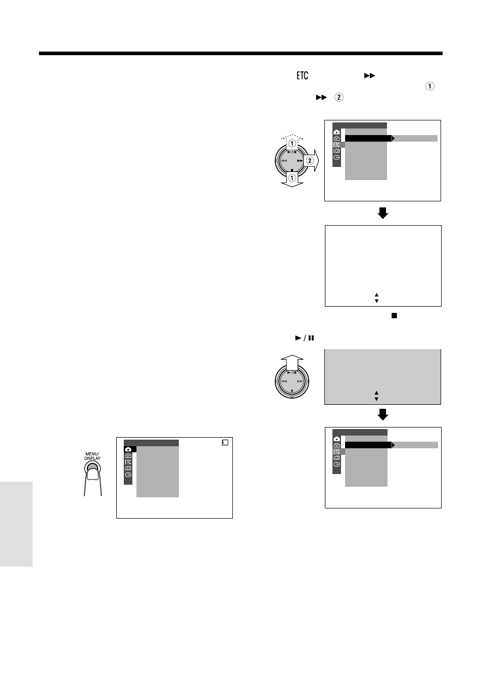 Formatting a smartmedia card, Smartmedia card features camera recording | Sharp VL-WD450U User Manual | Page 92 / 120