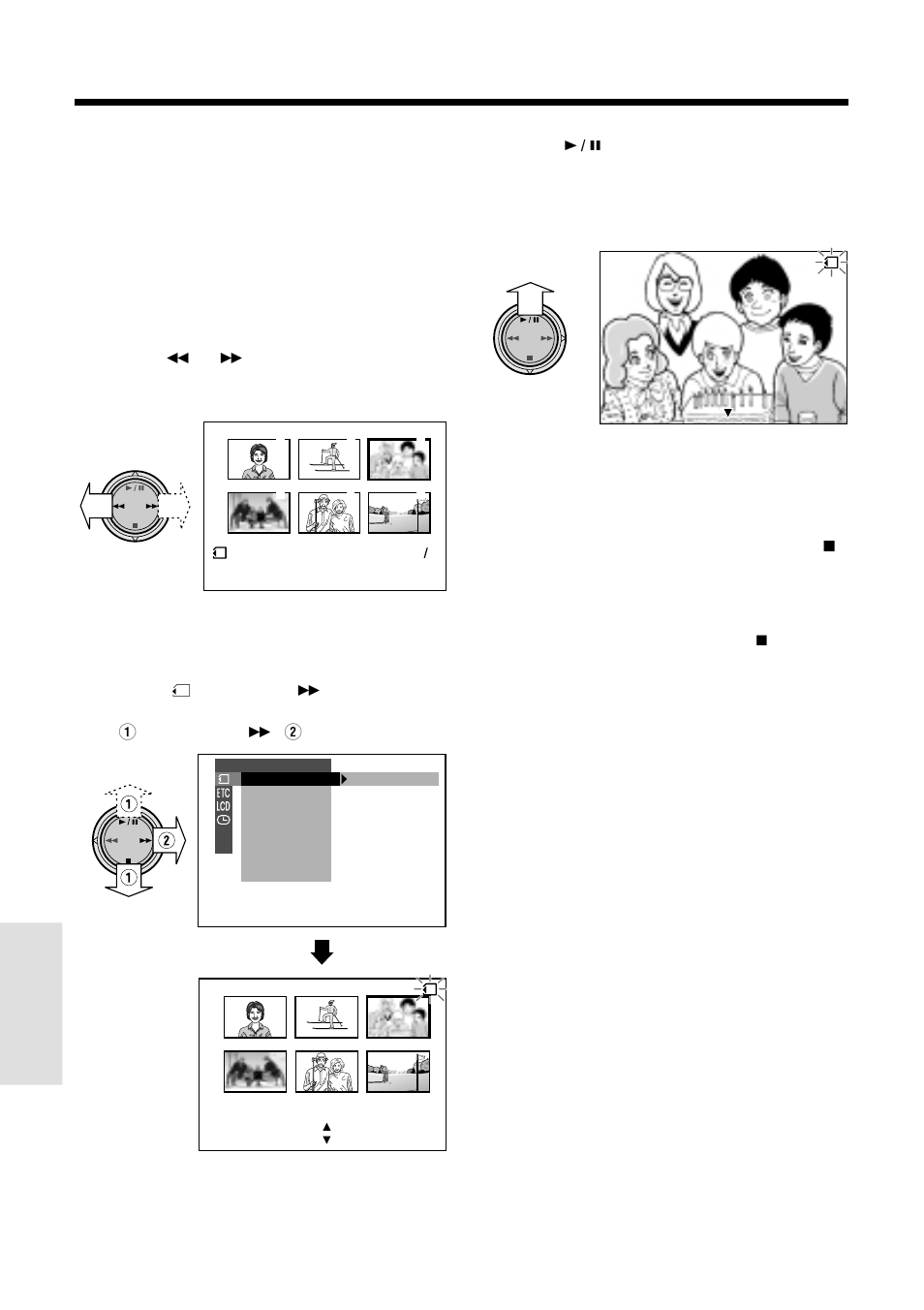 Slide show playback, Smartmedia card features playback | Sharp VL-WD450U User Manual | Page 94 / 120
