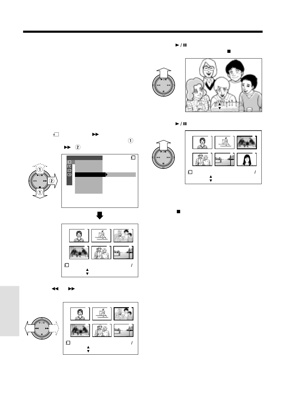 Deleting one stored image, Smartmedia card features playback | Sharp VL-WD450U User Manual | Page 96 / 120