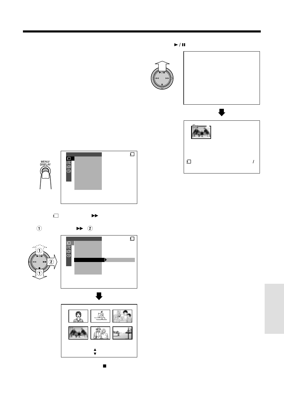 Deleting all stored images | Sharp VL-WD450U User Manual | Page 97 / 120