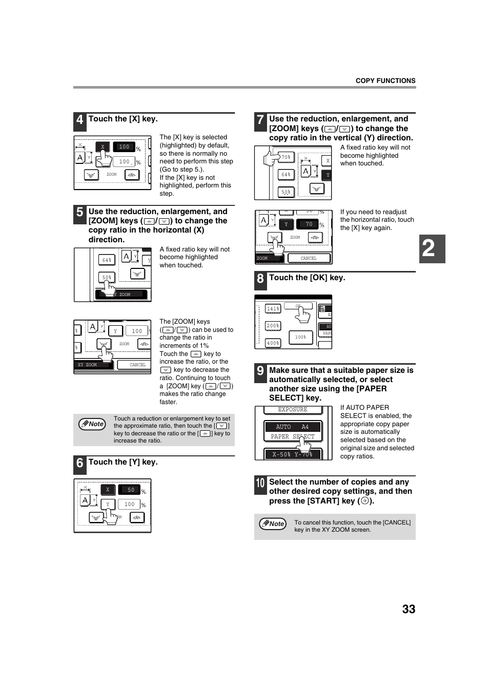Sharp AR-M236 User Manual | Page 35 / 100