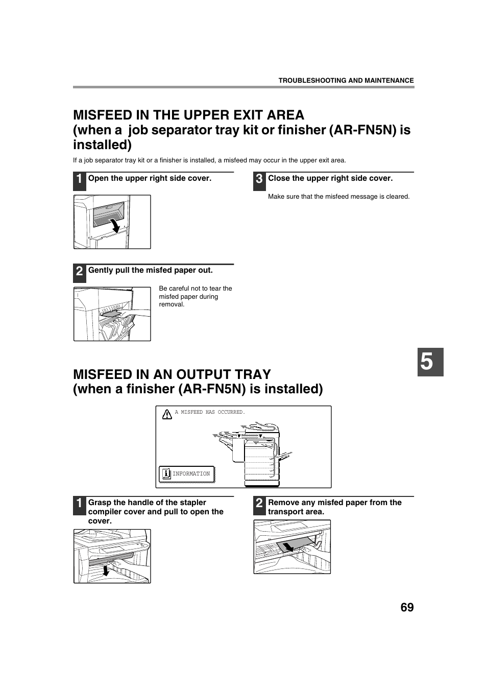 Sharp AR-M236 User Manual | Page 71 / 100
