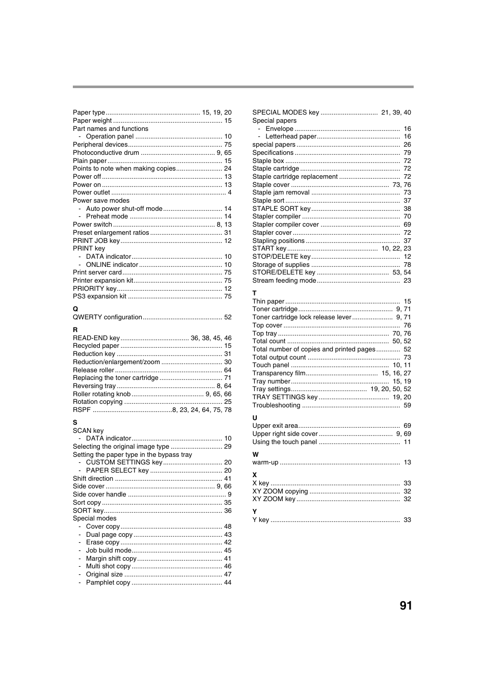 Sharp AR-M236 User Manual | Page 93 / 100