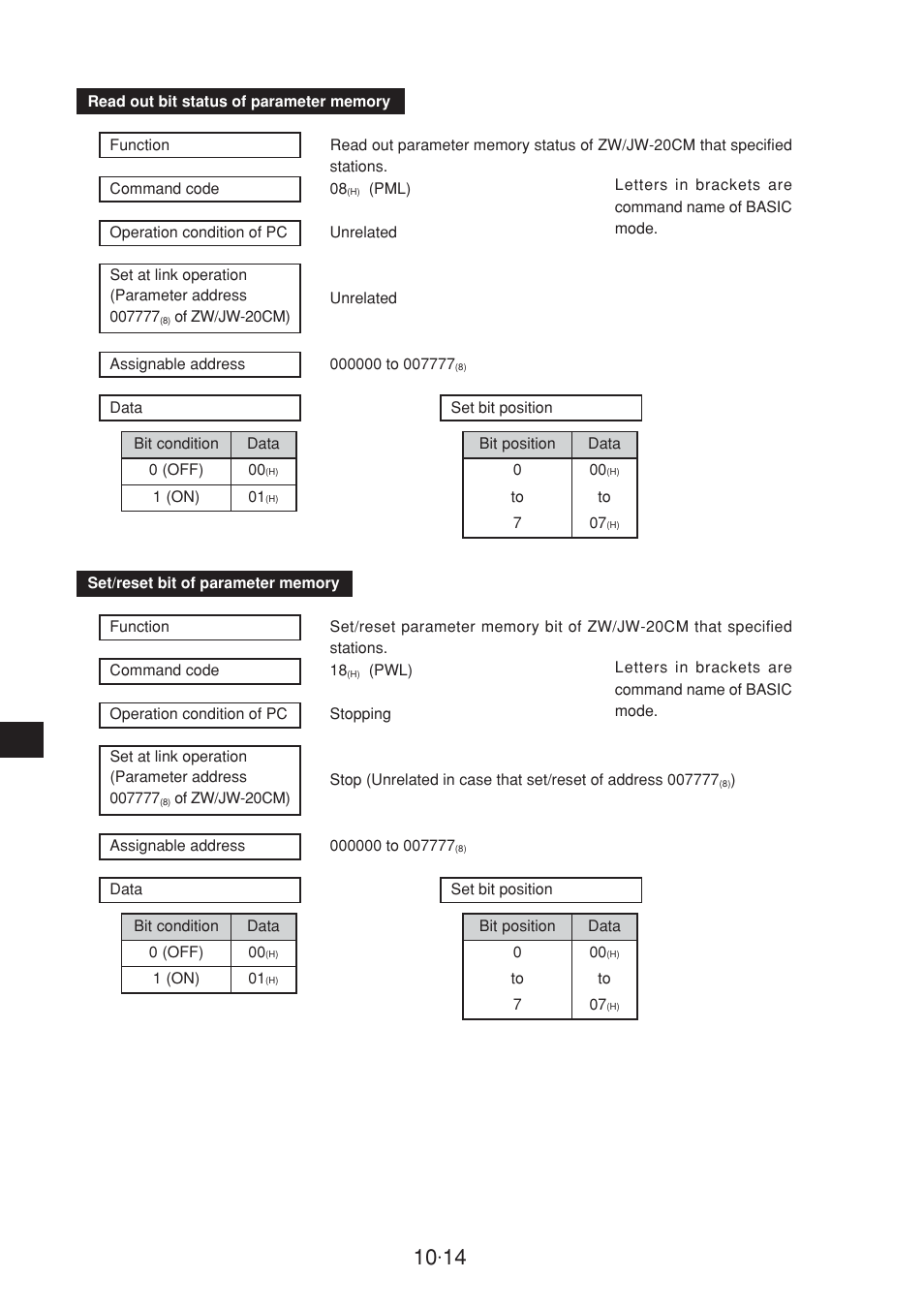 Sharp JW-20CM User Manual | Page 182 / 230