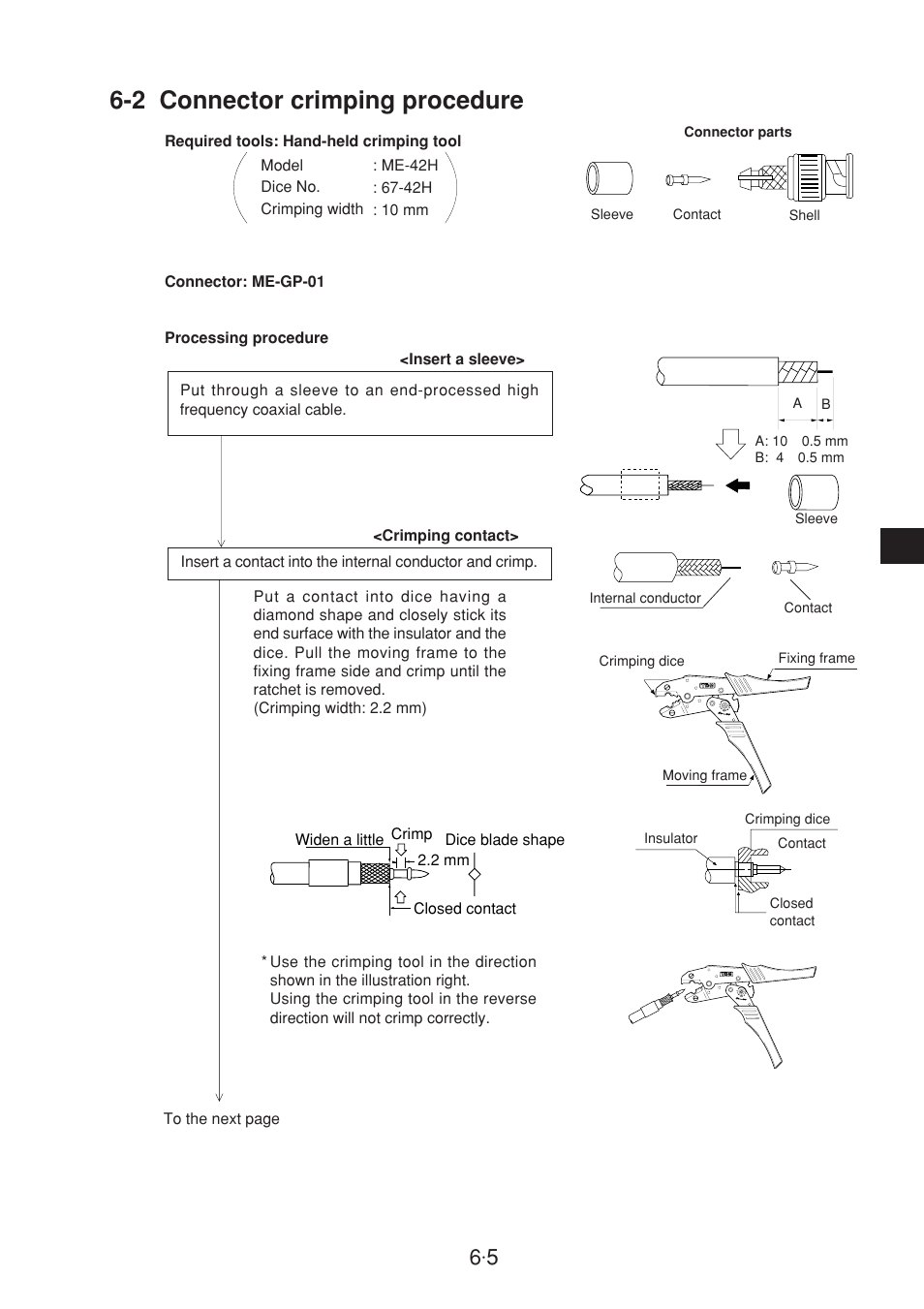 2 connector crimping procedure | Sharp JW-20CM User Manual | Page 28 / 230