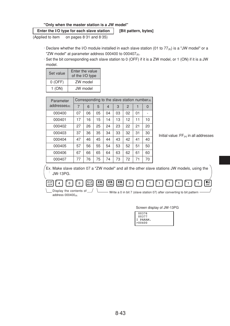 Sharp JW-20CM User Manual | Page 81 / 230