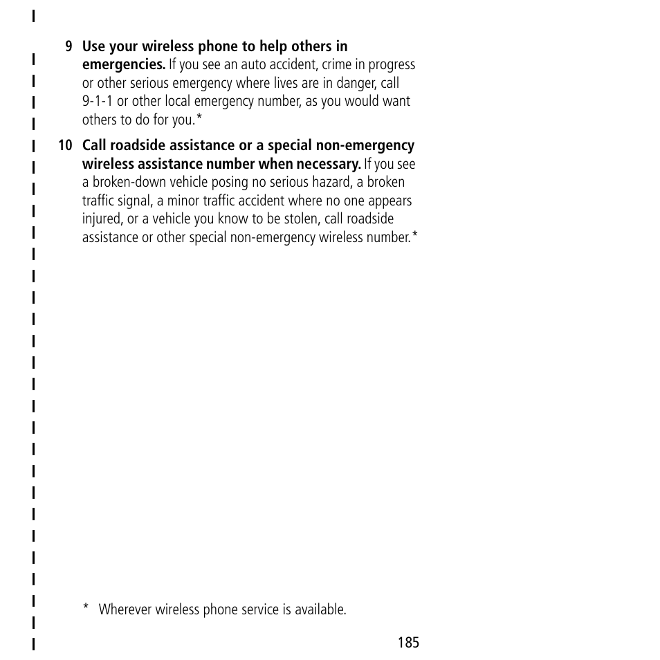 Motorola V60C User Manual | Page 187 / 190