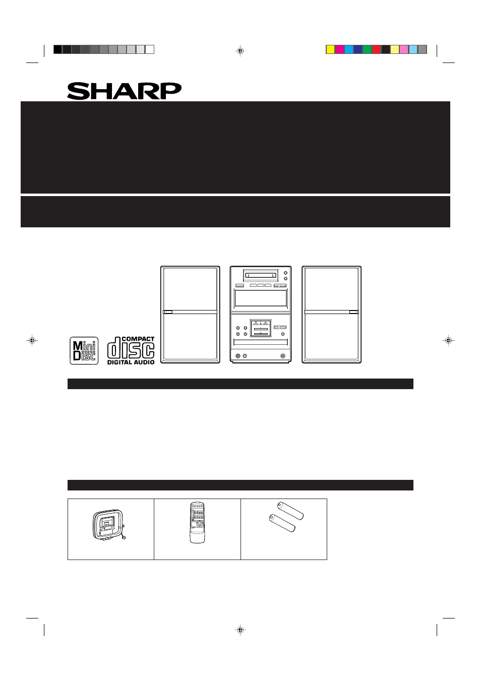 Sharp MD X5 User Manual | 44 pages