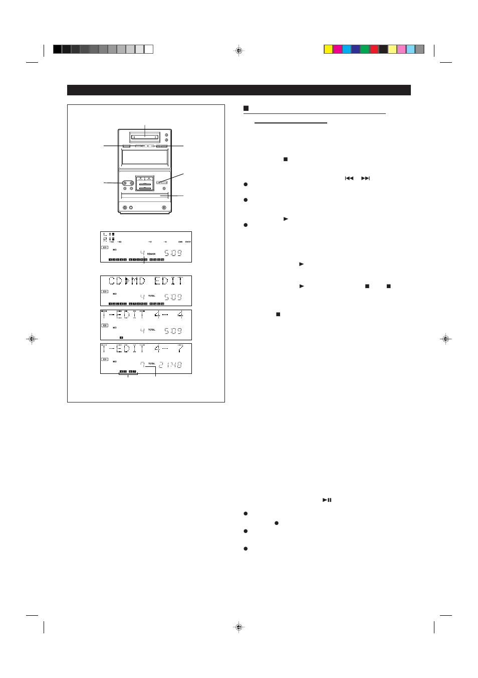 Continued) | Sharp MD X5 User Manual | Page 19 / 44