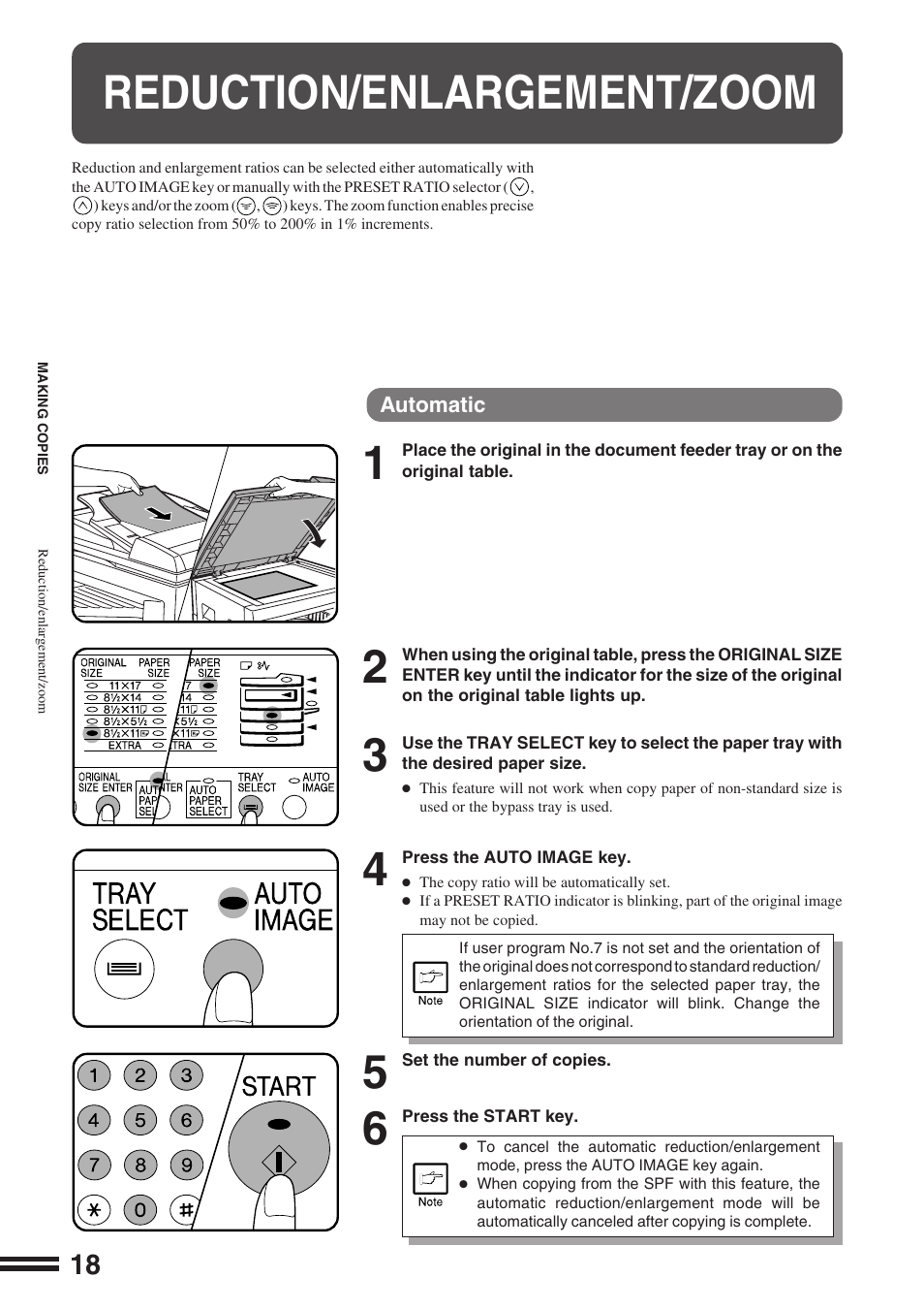 Reduction/enlargement/zoom | Sharp AR-164 User Manual | Page 20 / 80