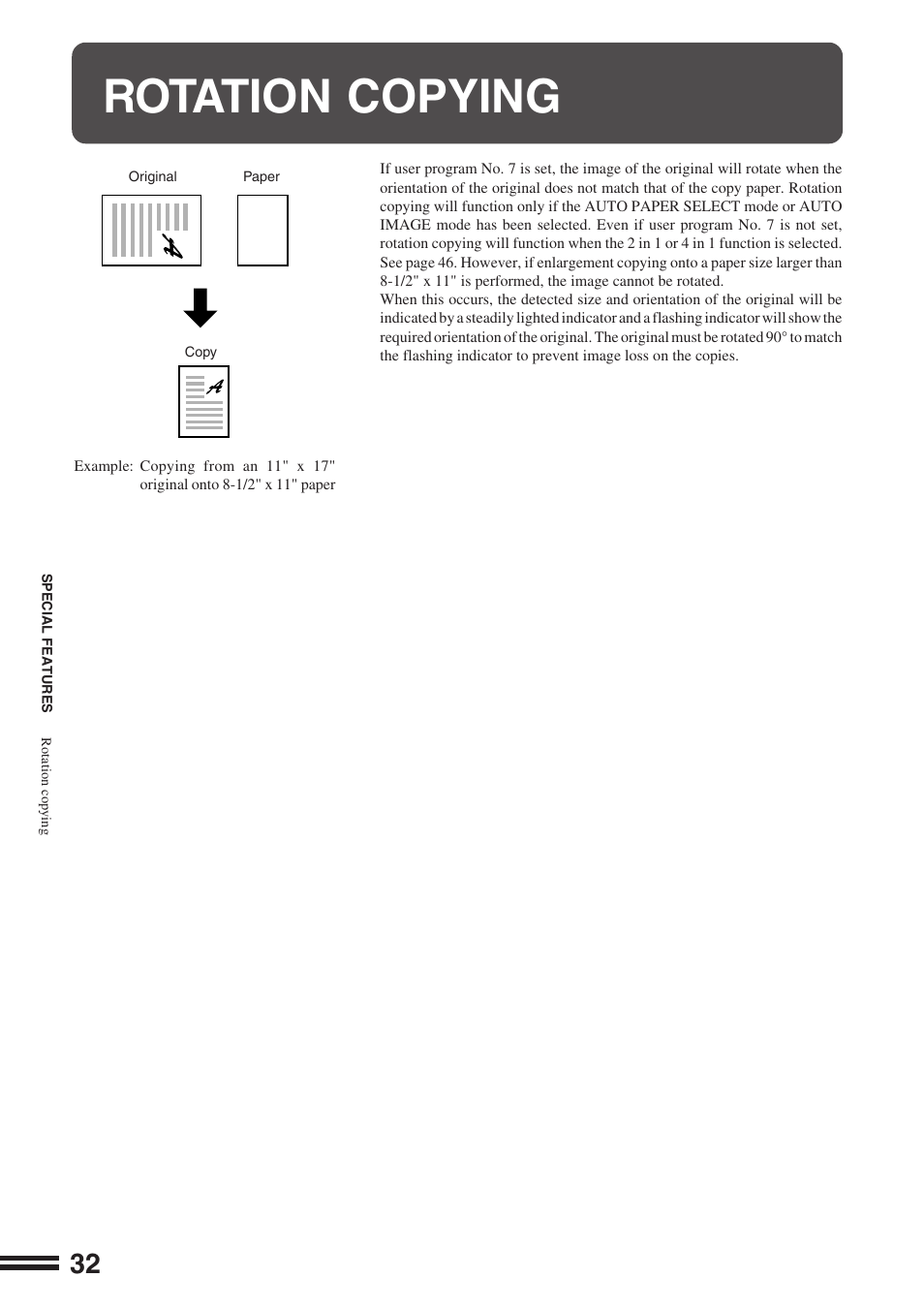 Rotation copying | Sharp AR-164 User Manual | Page 34 / 80