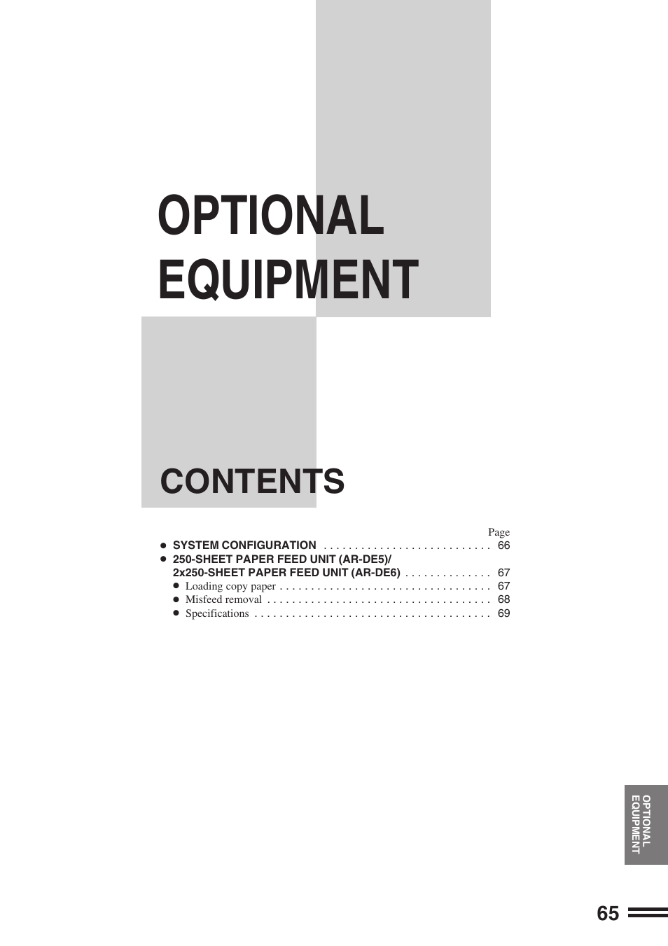 Sharp AR-164 User Manual | Page 67 / 80