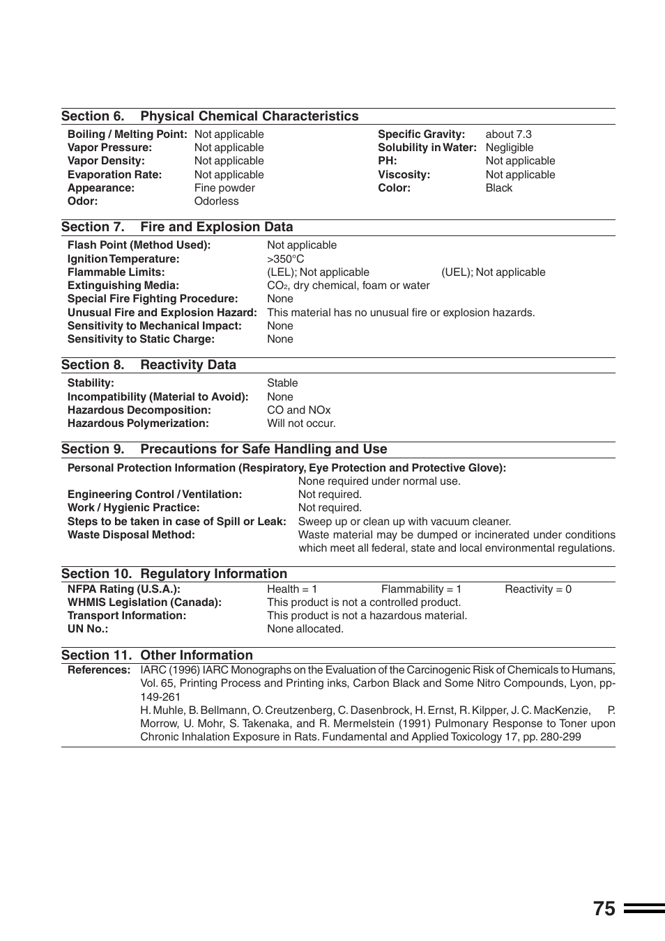 Sharp AR-164 User Manual | Page 77 / 80