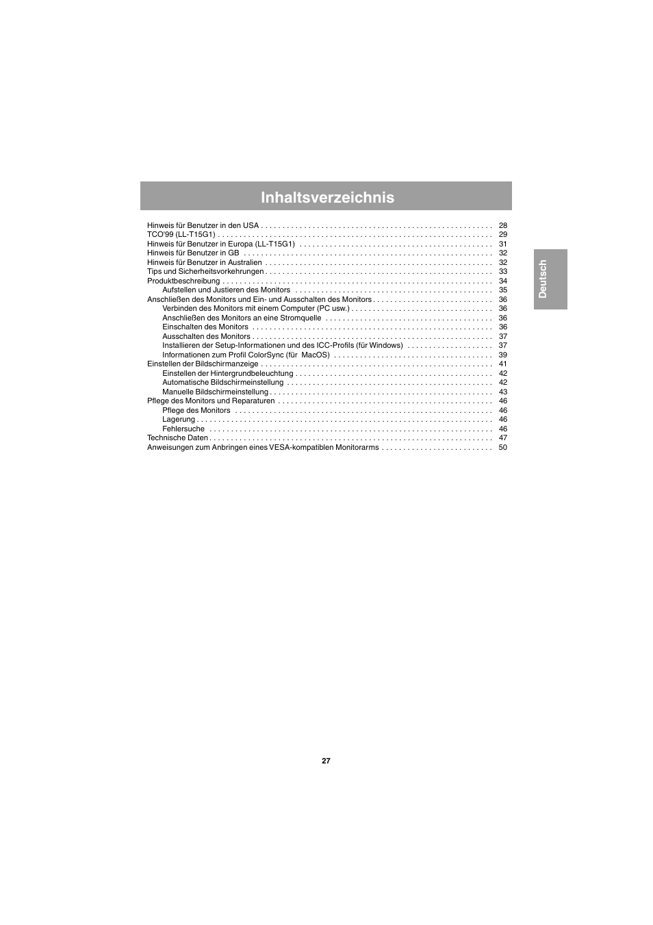 Sharp LL-E15G1 User Manual | Page 27 / 148