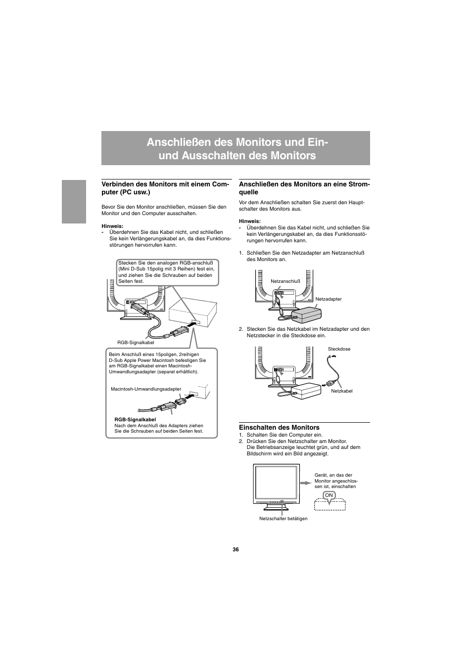 Sharp LL-E15G1 User Manual | Page 36 / 148