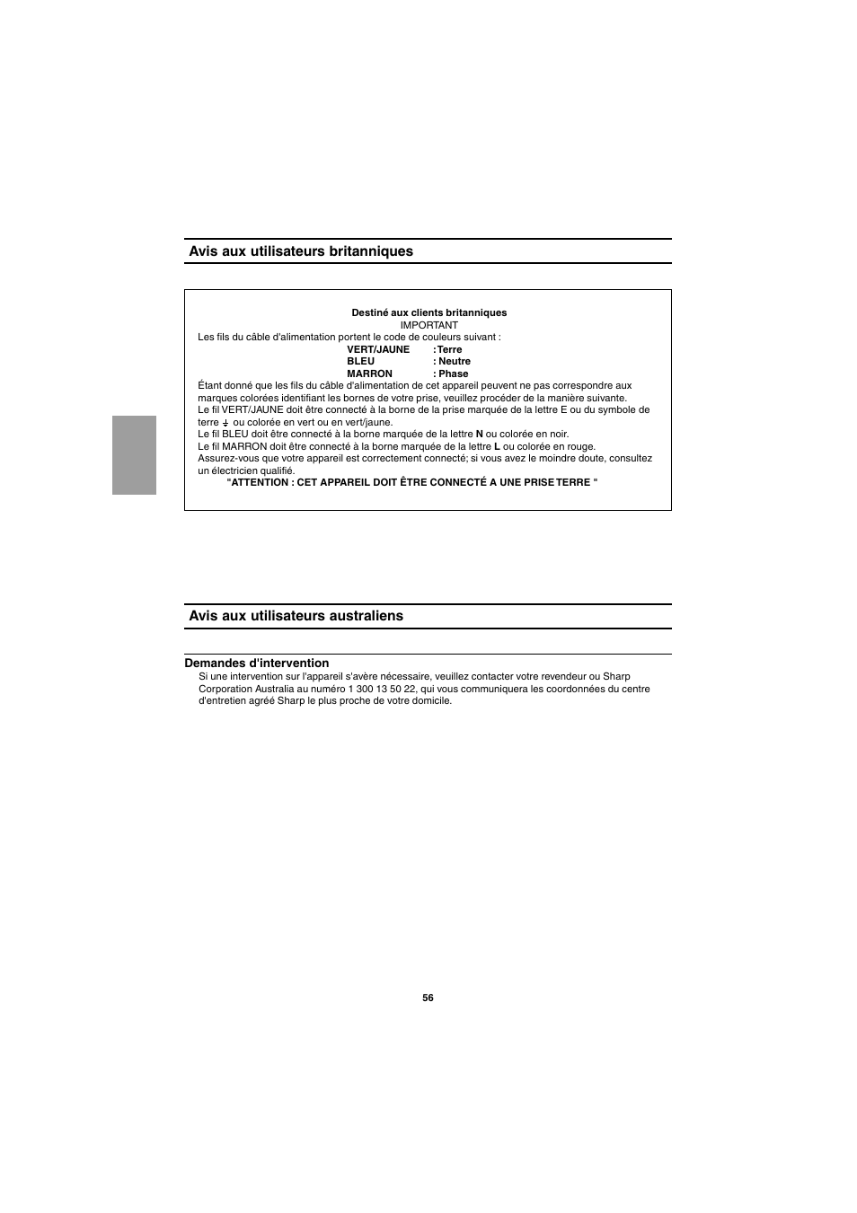Sharp LL-E15G1 User Manual | Page 56 / 148