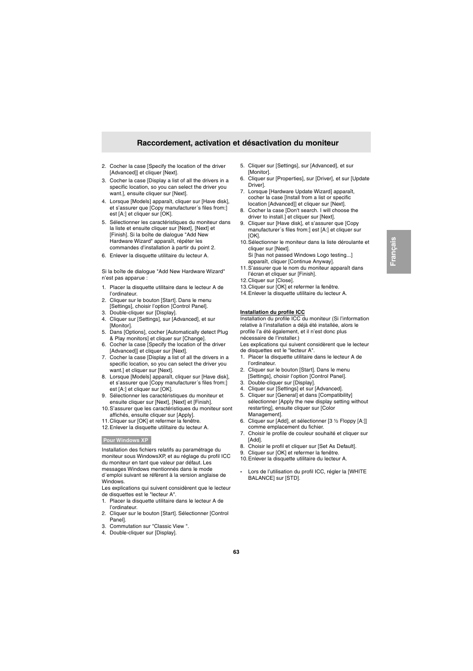 Sharp LL-E15G1 User Manual | Page 63 / 148