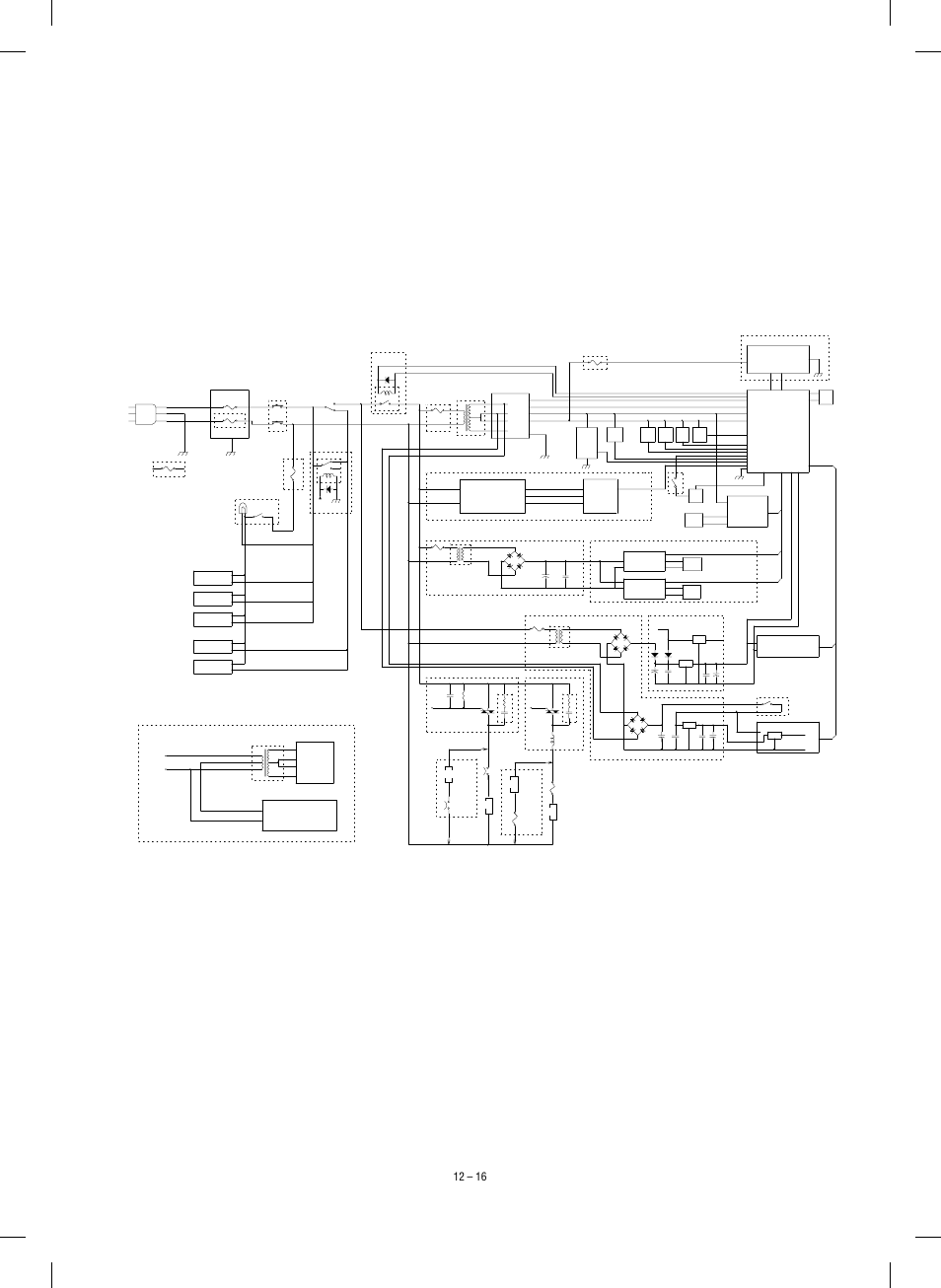 13) energystar circuit description, Hound ac circuit | Sharp SF-1120 User Manual | Page 135 / 140