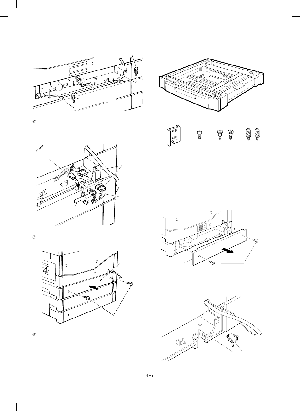 Optional one-step paper feed unit (sf-cm16) | Sharp SF-1120 User Manual | Page 26 / 140