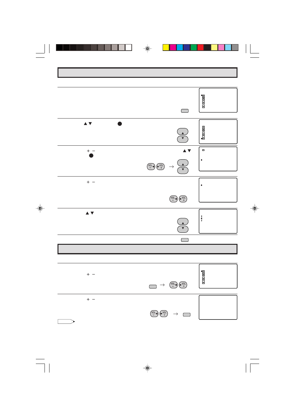 Sleep timer, Language | Sharp 32F641 User Manual | Page 10 / 57