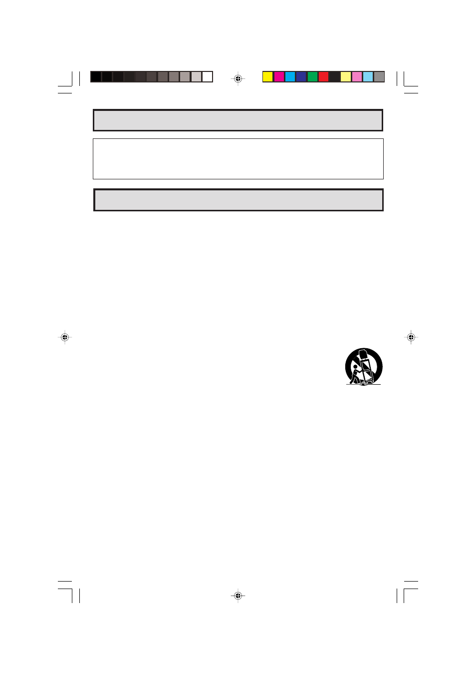 Important information, Important safeguards, Caution | Continued) | Sharp 32F641 User Manual | Page 3 / 57