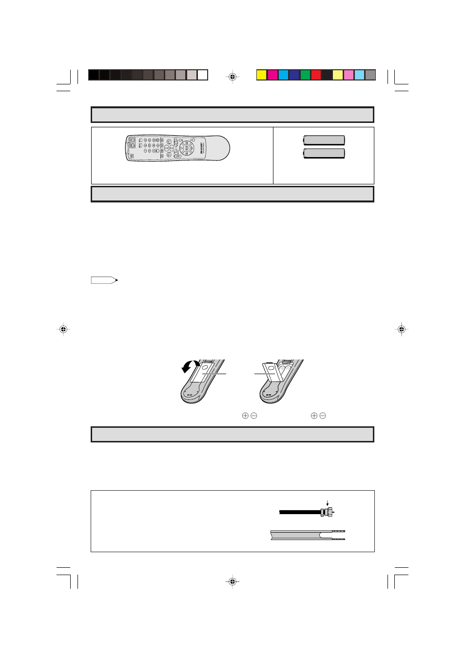 Supplied accessories, Before operating your television, Antenna connections | Sharp 32F641 User Manual | Page 5 / 57