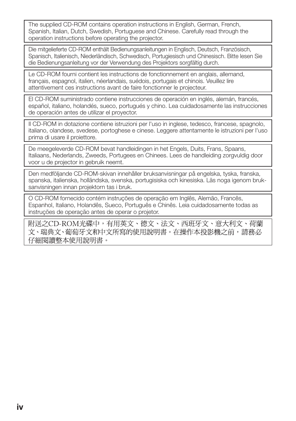 Sharp PG-D40W3D User Manual | Page 4 / 69