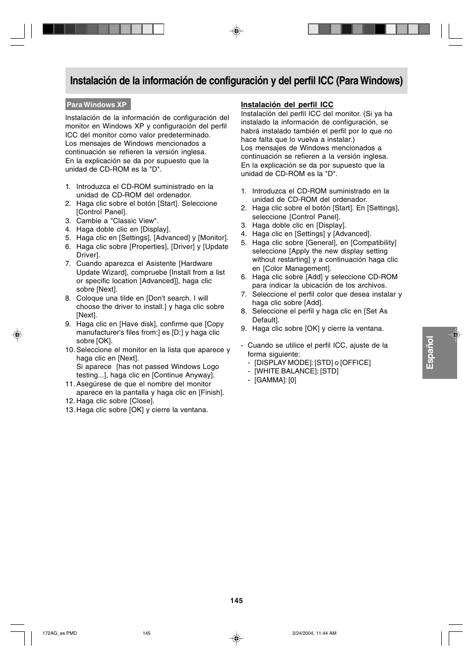 English deutsch français italiano español english | Sharp LL-172G User Manual | Page 145 / 152