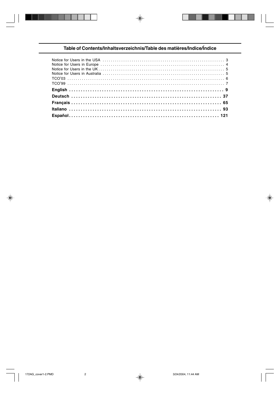 Sharp LL-172G User Manual | Page 2 / 152