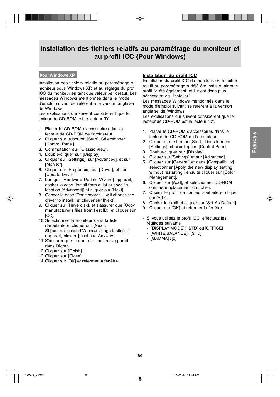 English deutsch français italiano español english | Sharp LL-172G User Manual | Page 89 / 152