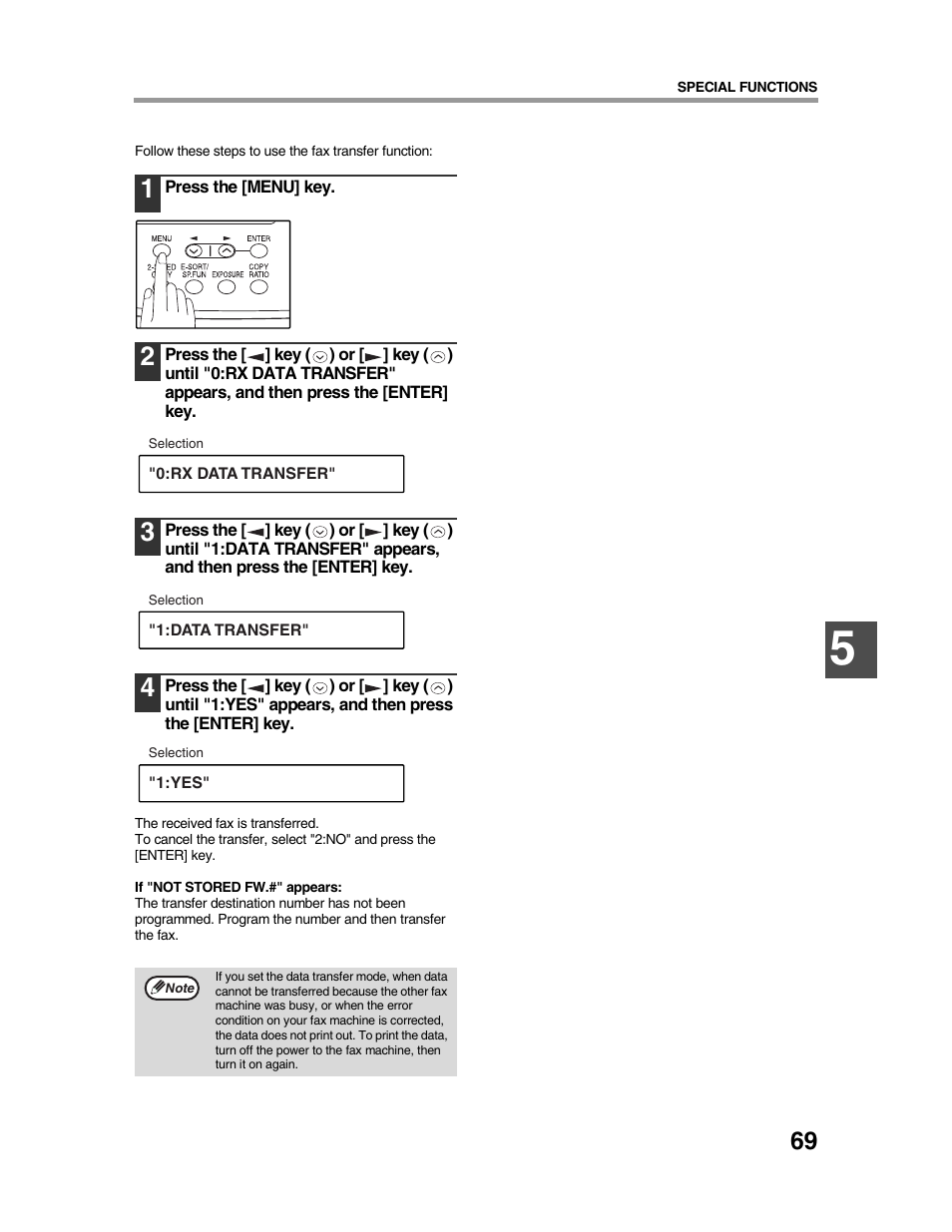 Sharp AR-FX9 User Manual | Page 73 / 104