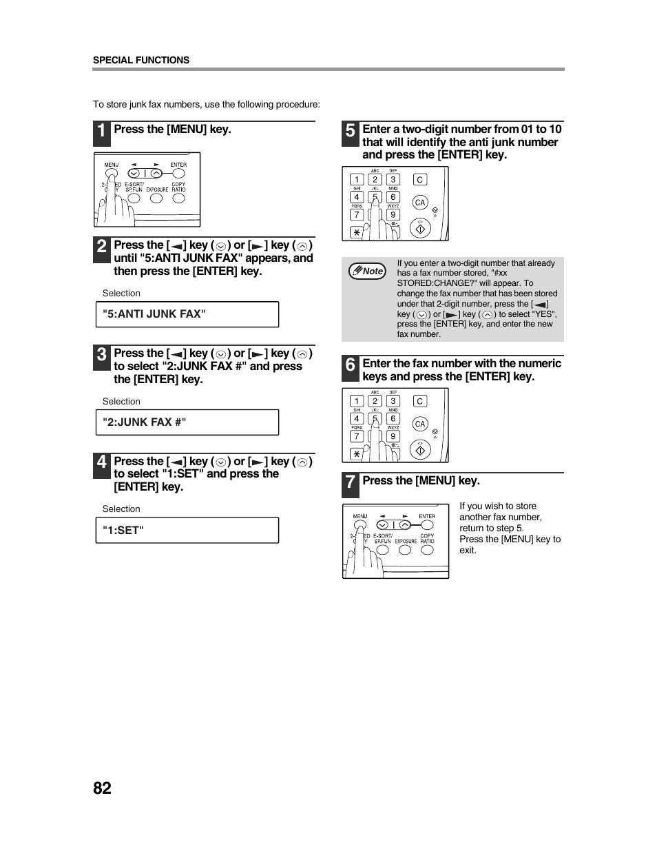 Sharp AR-FX9 User Manual | Page 86 / 104