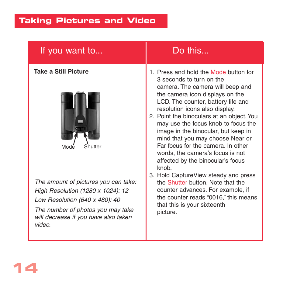 If you want to... do this | Sharp CV-2 User Manual | Page 14 / 32