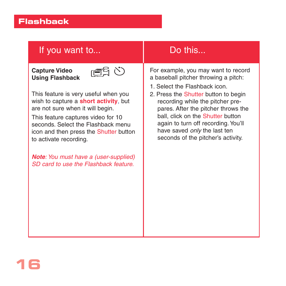 If you want to... do this | Sharp CV-2 User Manual | Page 16 / 32