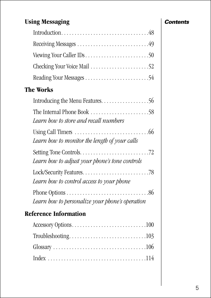 Motorola ST 7760 User Manual | Page 5 / 117