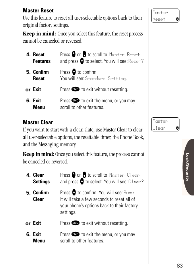 Pg. 83 | Motorola ST 7760 User Manual | Page 83 / 117