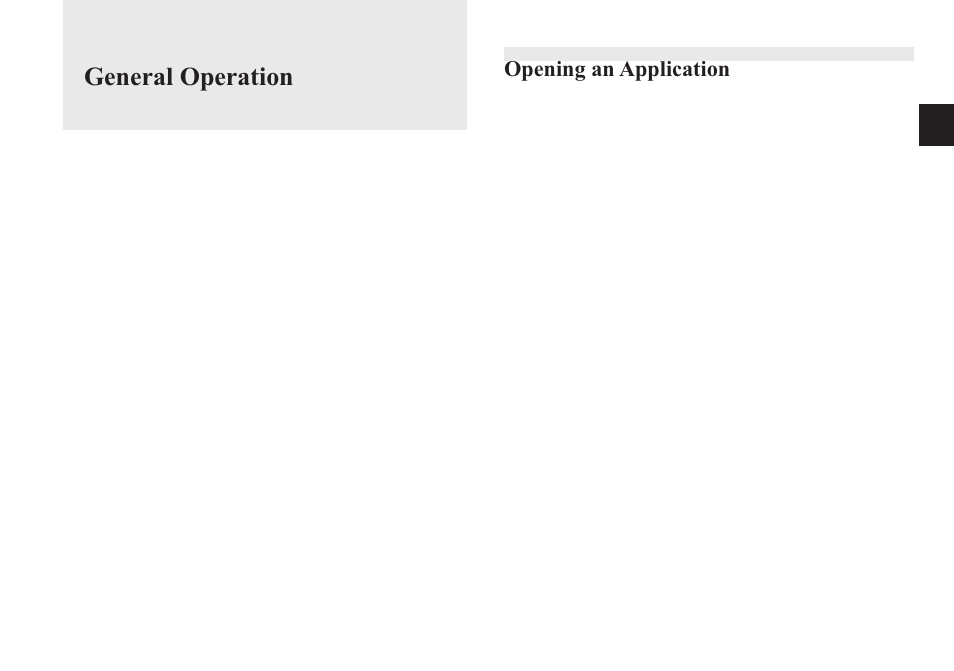 General operation, Opening an application, 2chapter 2 | Sharp OZ-640 User Manual | Page 18 / 102