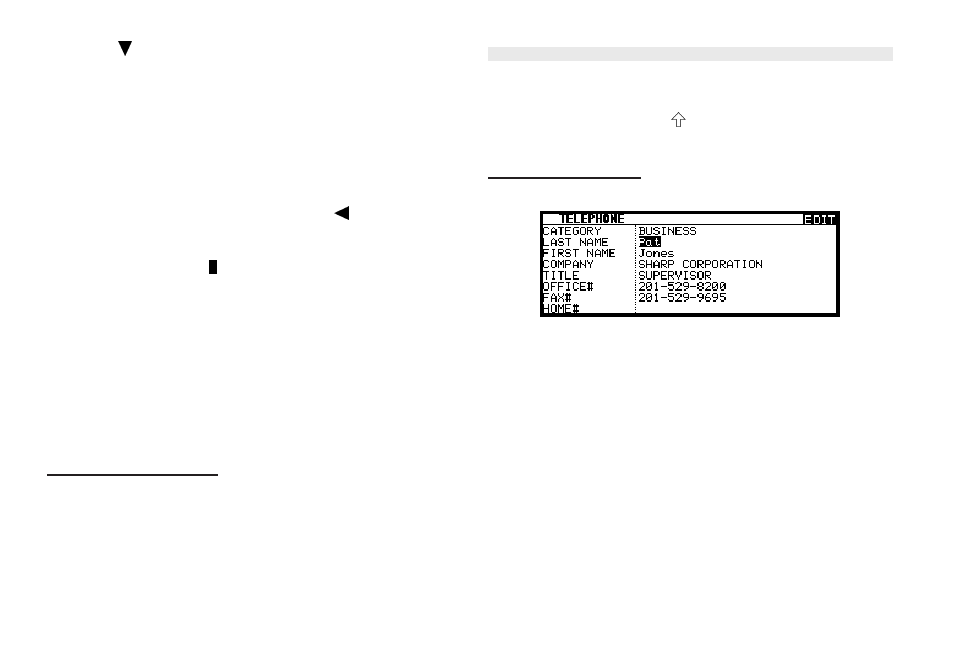 Inserting and overwriting text, Deleting text, Working with blocks of text | Sharp OZ-640 User Manual | Page 25 / 102