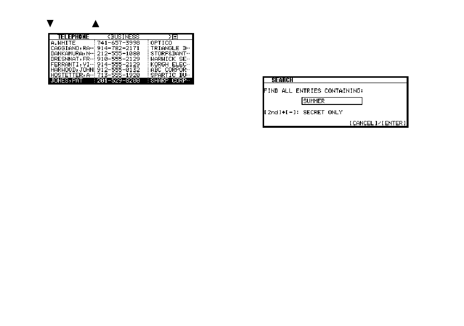 Using keywords | Sharp OZ-640 User Manual | Page 27 / 102