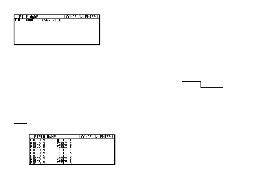 Configuring fields | Sharp OZ-640 User Manual | Page 45 / 102