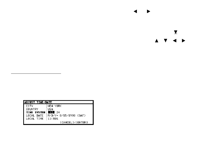 Setting the time and date | Sharp OZ-640 User Manual | Page 59 / 102