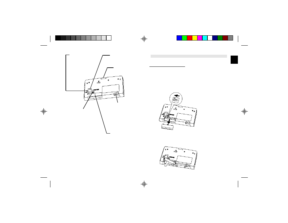 Getting the organizer up and running, Installing the batteries | Sharp OZ-640 User Manual | Page 8 / 102