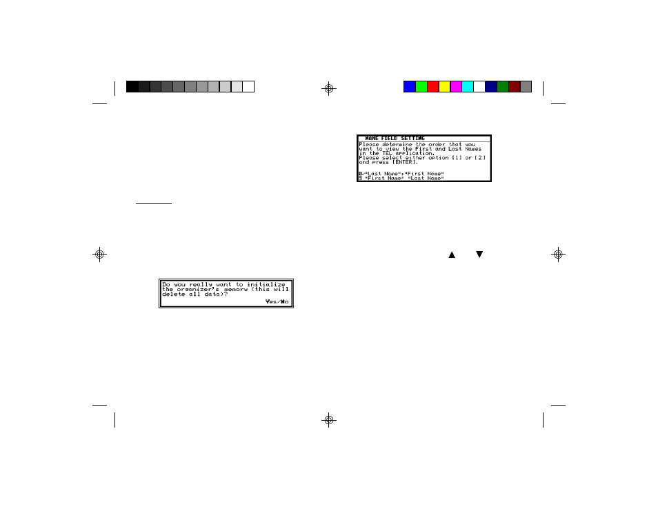 Initializing | Sharp OZ-640 User Manual | Page 9 / 102