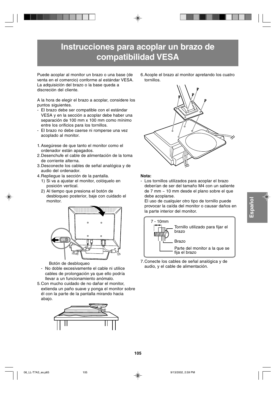 Sharp LL-T17A3 User Manual | Page 105 / 132