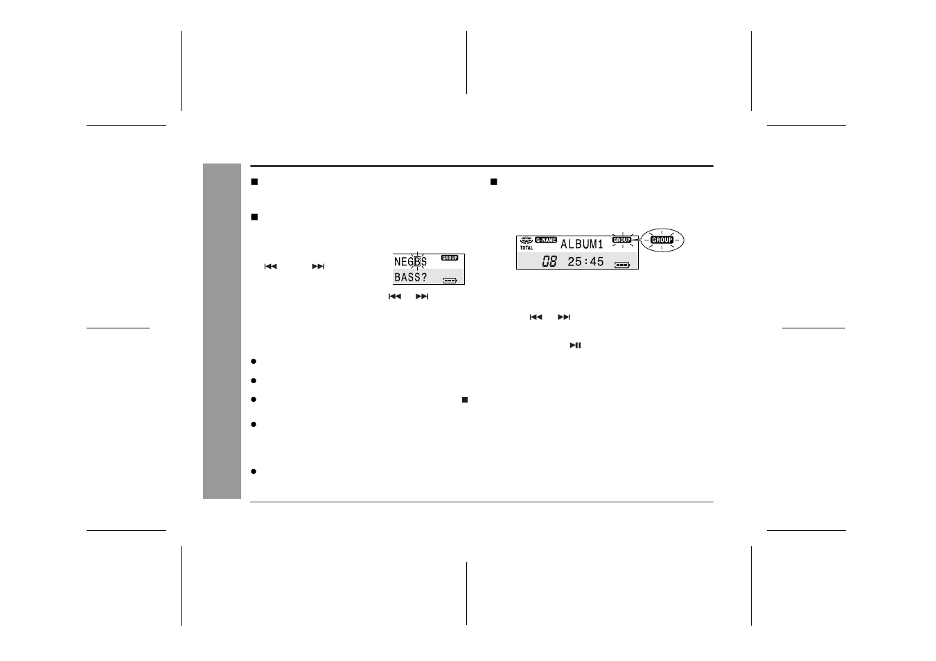 Playback (continued) | Sharp MD-MT888H User Manual | Page 24 / 64