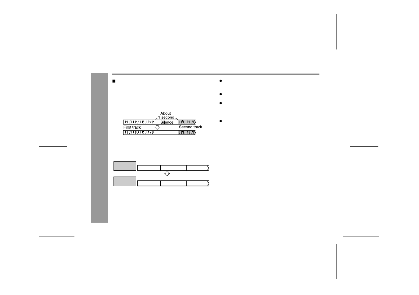 Us ef ul fea tur es, Advanced recording (continued) | Sharp MD-MT888H User Manual | Page 32 / 64