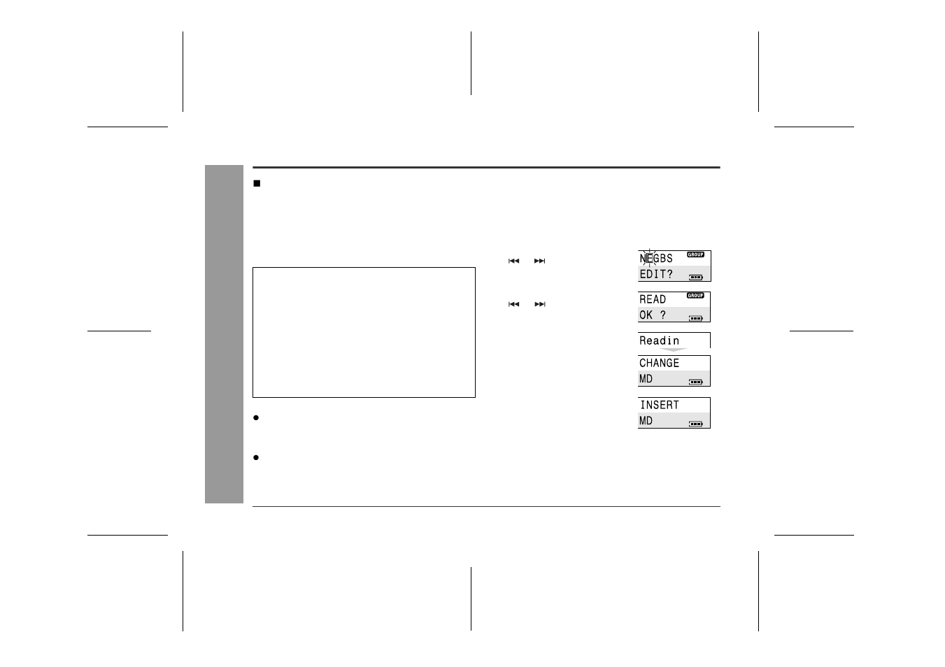 Editing a recorded minidisc (continued) | Sharp MD-MT888H User Manual | Page 48 / 64